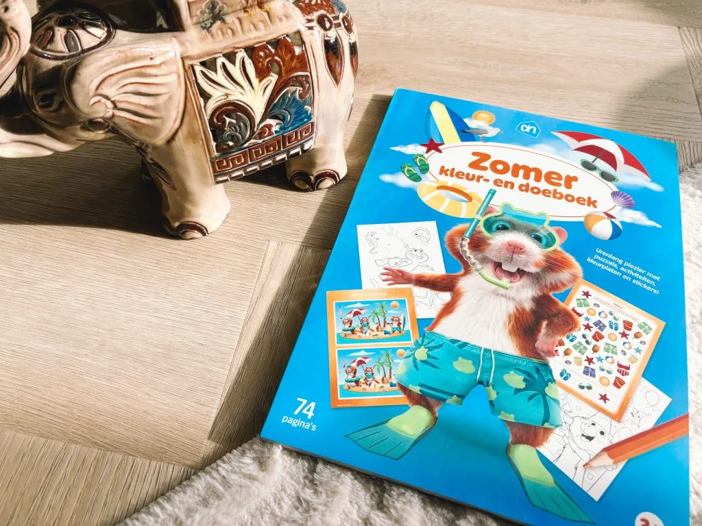 Zomer voor een prikkie | Het zomer kleur- en doeboek van Albert Heijn