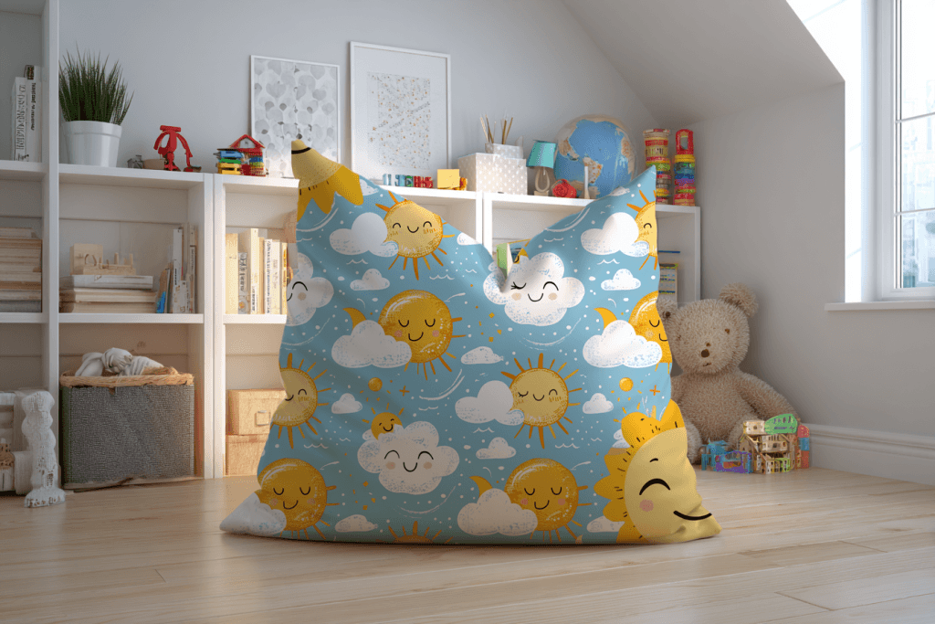 Wat maakt de zitzakken van Storefique zo geschikt voor de kinderkamer?