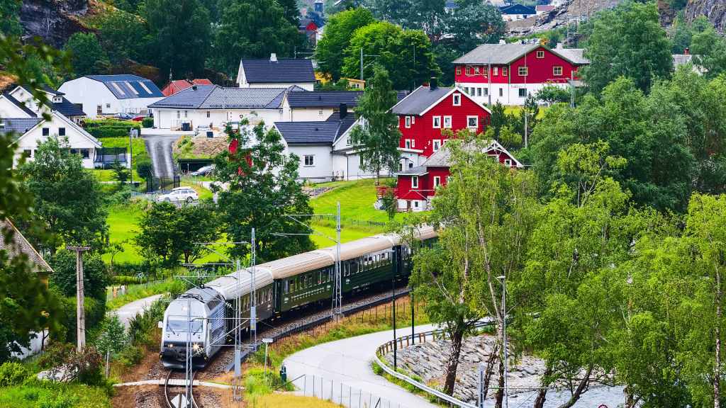 Naar Noorwegen met kinderen: waarom de trein de halve vakantie is